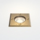 Gramos kwadratowy oświetlenie gruntowe mosiądz IP65 Astro Lighting