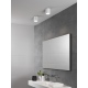 Kos okrągły 100 LED oprawa natynkowa biały z fakturą IP65 Astro Lighting