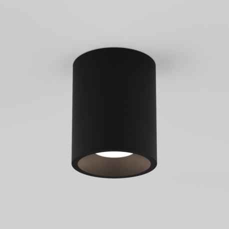 Kos okrągły 100 LED oprawa natynkowa czarny z fakturą IP65 Astro Lighting