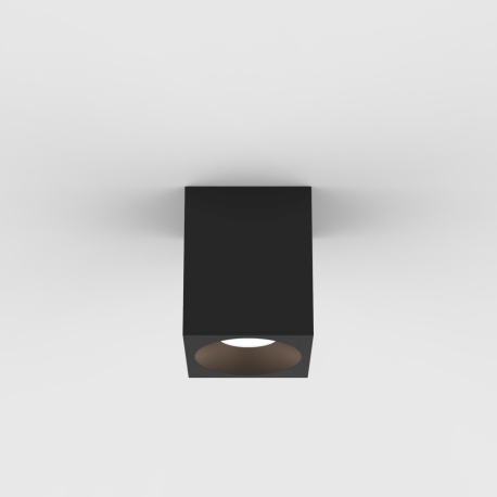 Kos kwadratowy 100 LED oprawa natynkowa czarny z fakturą IP65 Astro Lighting