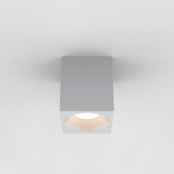 Kos kwadratowy 140 LED oprawa natynkowa biały z fakturą IP65 LED3000K CRI80