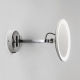 Mascali okrągły LED lusterko podświetlane powiększające polerowany chrom IP44 Astro Lighting