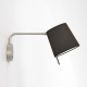 Mitsu na giętym ramieniu kinkiet matowy nikiel IP20 Astro Lighting