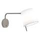 Mitsu na giętym ramieniu kinkiet matowy nikiel IP20 Astro Lighting