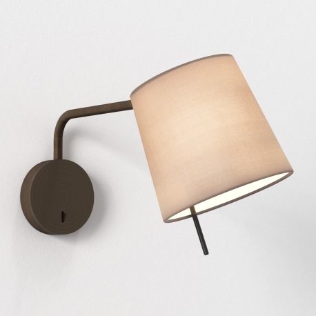 Mitsu na giętym ramieniu kinkiet brązowy IP20 Astro Lighting