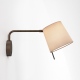 Mitsu na giętym ramieniu kinkiet brązowy IP20 Astro Lighting