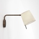 Mitsu na giętym ramieniu kinkiet brązowy IP20 Astro Lighting
