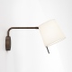 Mitsu na giętym ramieniu kinkiet brązowy IP20 Astro Lighting