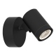 Bayville pojedynczy Spot reflektor czarny z fakturą IP65 LED2700K CRI80 Astro Lighting