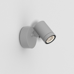 Bayville pojedynczy Spot reflektor szary z fakturą IP65 LED2700K CRI80