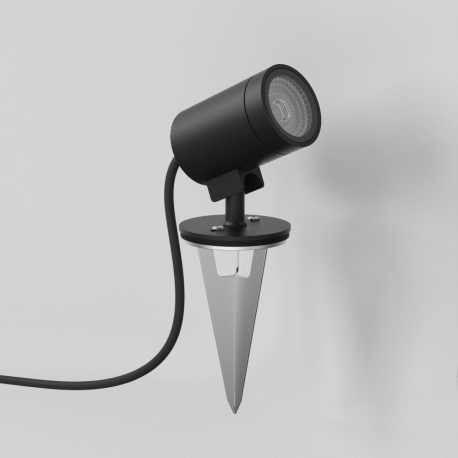 Bayville Spike Spot reflektor czarny z fakturą IP65 Astro Lighting