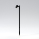 Bayville Spike Spot 900 reflektor czarny z fakturą IP66 LED3000K CRI80 Astro Lighting