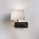 Side by Side Grande USB kinkiet do czytania matowy czarny IP20 Astro Lighting
