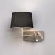 Side by Side Grande USB kinkiet do czytania matowy nikiel IP20 Astro Lighting
