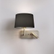 Side by Side Grande USB kinkiet do czytania matowy nikiel IP20 Astro Lighting