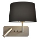 Side by Side Grande USB kinkiet do czytania matowy nikiel IP20 Astro Lighting