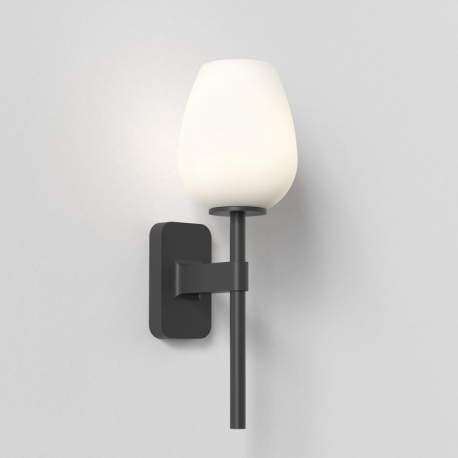 Tacoma pojedynczy kinkiet matowy czarny IP44 Astro Lighting