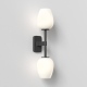 Tacoma Twin podwójny kinkiet matowy czarny IP44 Astro Lighting