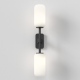 Tacoma Twin podwójny kinkiet matowy czarny IP44 Astro Lighting