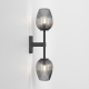 Tacoma Twin podwójny kinkiet matowy czarny IP44 Astro Lighting