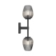 Tacoma Twin podwójny kinkiet matowy czarny IP44 Astro Lighting