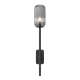 Tacoma pojedynczy Grande kinkiet matowy czarny IP44 Astro Lighting