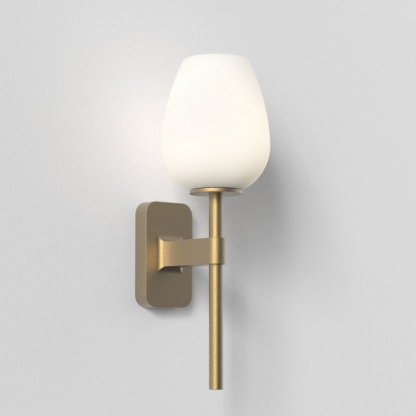 Tacoma pojedynczy kinkiet antyczny mosiądz IP44 Astro Lighting