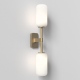 Tacoma Twin podwójny kinkiet antyczny mosiądz IP44 Astro Lighting