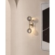 Tacoma Twin podwójny kinkiet antyczny mosiądz IP44 Astro Lighting