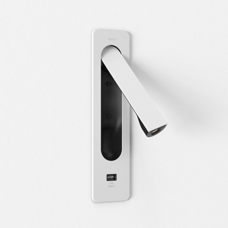 Keta USB kinkiet do czytania matowy biały IP20 Astro Lighting