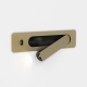 Keta USB kinkiet do czytania matowy złoty IP20 Astro Lighting