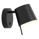 Miura kinkiet kinkiet matowy czarny IP20 LED2700K CRI90 Astro Lighting