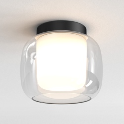 Aquina plafon 240 plafon matowy czarny IP44