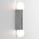 Ortona Twin podwójny kinkiet polerowany chrom IP44 Astro Lighting