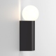 Ortona pojedynczy kinkiet matowy czarny IP44 Astro Lighting
