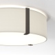 Salina 400 plafon piaskowa (szarobeżowa) tkanina IP20 Astro Lighting