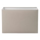Rectangle 400 abażur piaskowa (szarobeżowa) tkanina  Astro Lighting