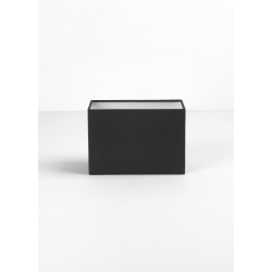 Rectangle 180 abażur czarny