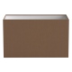 Rectangle 285 abażur mokka - tkanina lniana  Astro Lighting