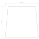 Tapered Drum 155 abażur matowy czarny  Astro Lighting