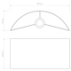 Semi Drum 400 abażur biały  Astro Lighting