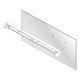 Mirror Adaptor Kit 2 zestaw do montażu lustra   Astro Lighting
