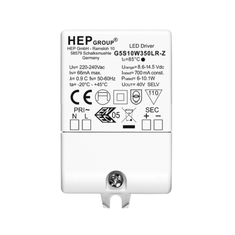 LED Driver CC 700mA 6-10W zasilacz  IP20 Astro Lighting