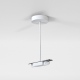 Szynoprzewód zawiesie Central Live zasilanie track matowy biały IP20 Astro Lighting