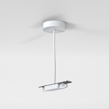 Szynoprzewód zawiesie Central Live zasilanie track matowy biały IP20 Astro Lighting